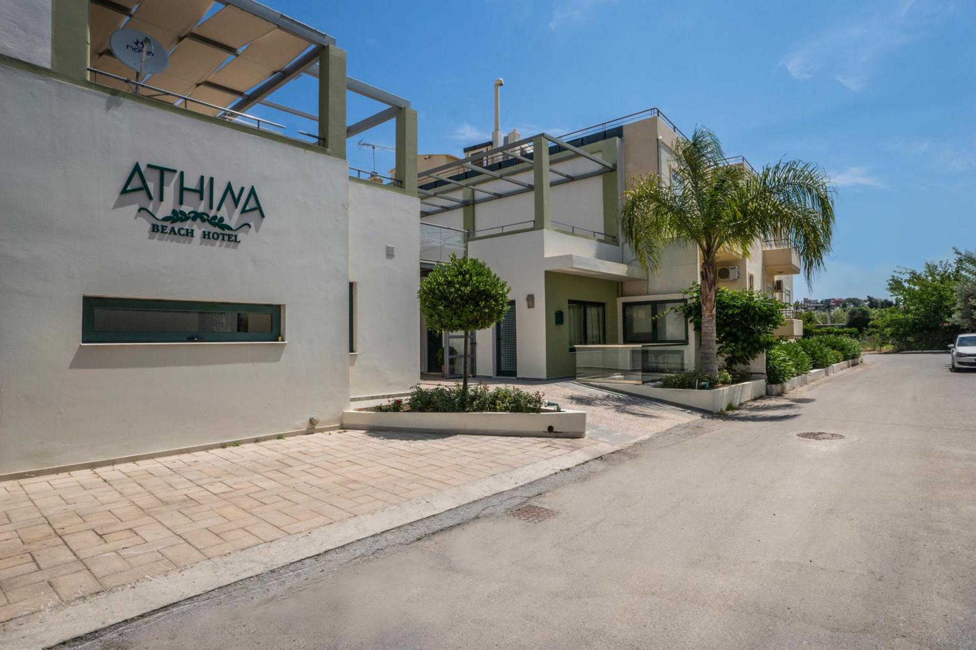 Athina Beach Hotel Kato Daratso Luaran gambar