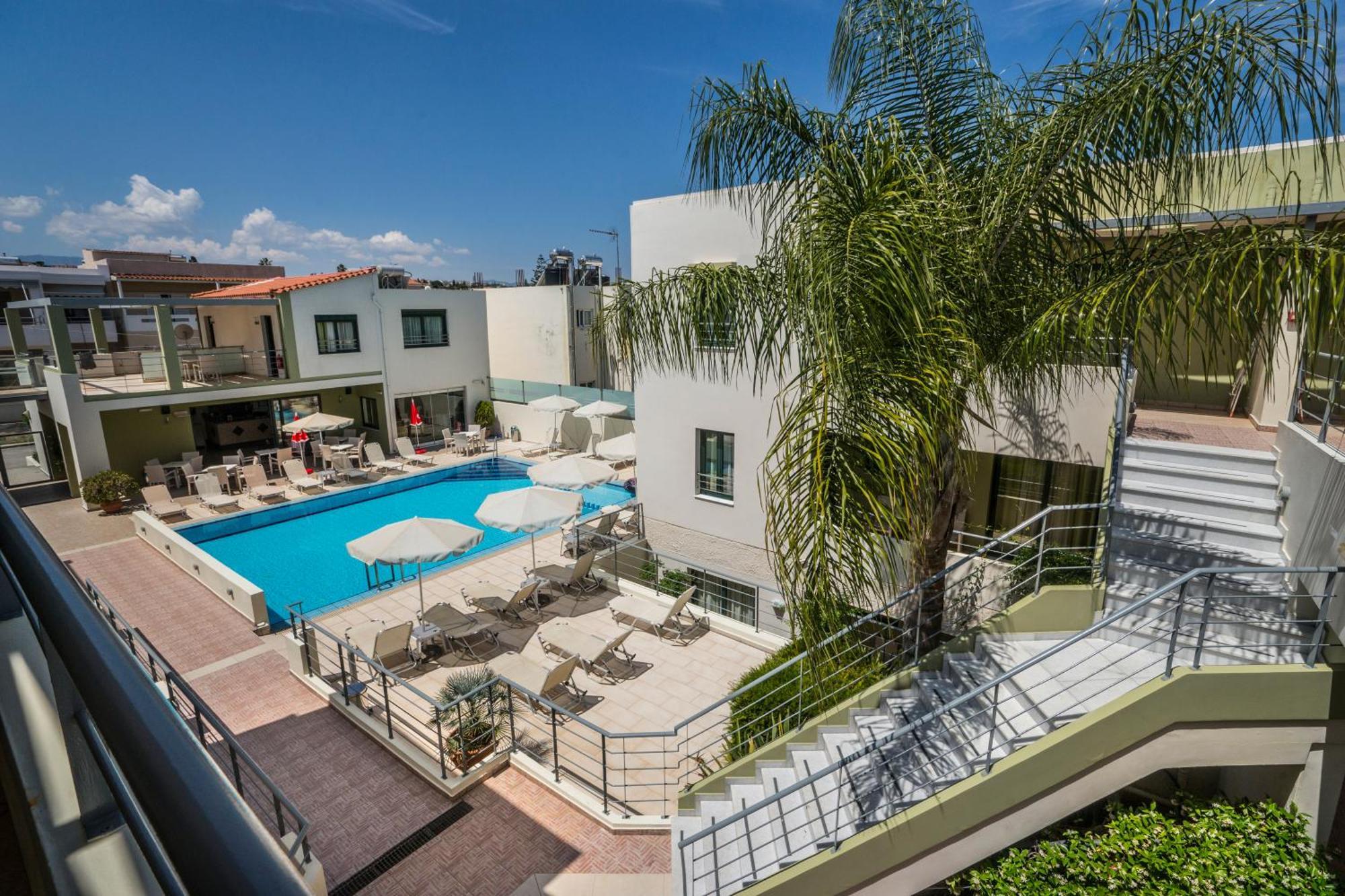 Athina Beach Hotel Kato Daratso Luaran gambar