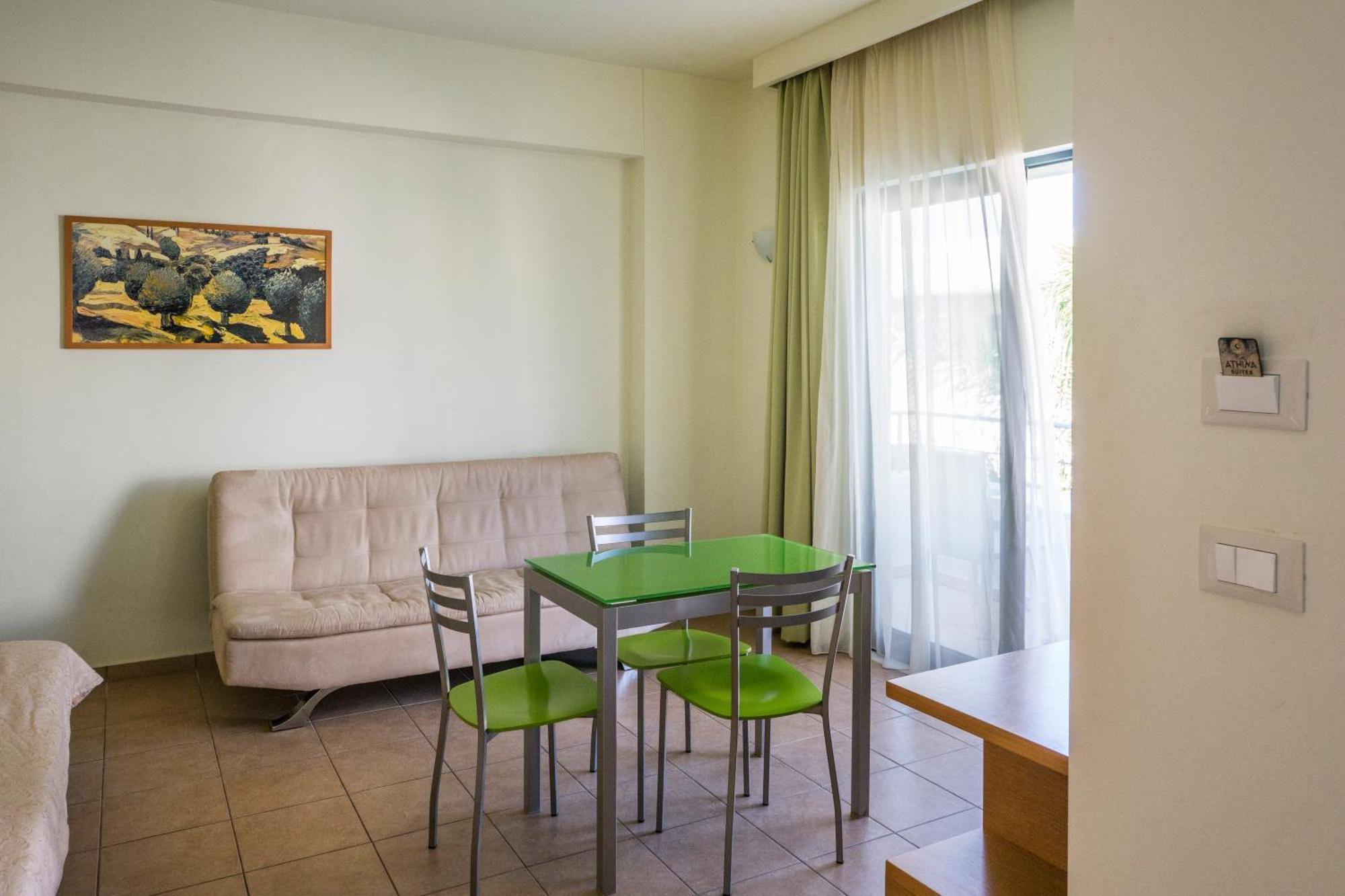 Athina Beach Hotel Kato Daratso Luaran gambar