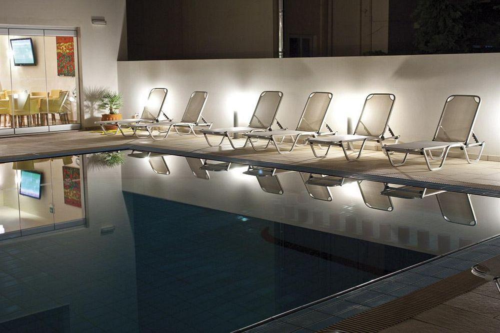 Athina Beach Hotel Kato Daratso Luaran gambar